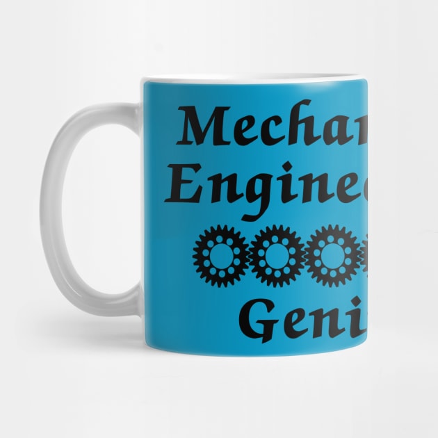 Mechanical Engineering Genius by Barthol Graphics